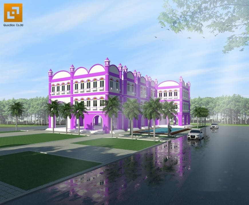 Giới thiệu Công ty Kiến Trúc Xây dựng Quốc Bảo (ZCONS) 9 Thiết kế Thi công trường mầm non Quốc Tế tại Biên Hòa-Đồng Nai