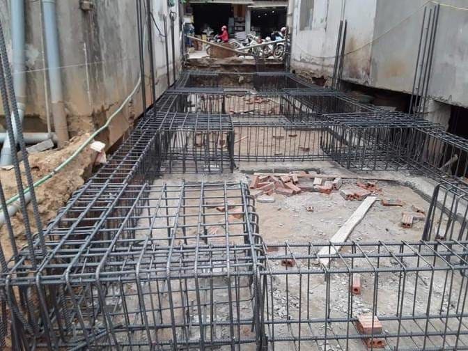 Thi công móng nhà phố 4 tầng - ảnh 3