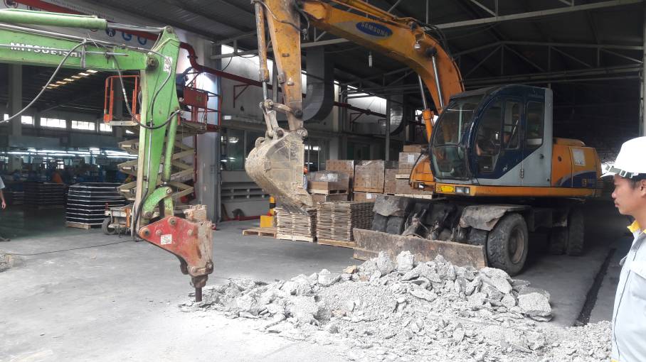 Khởi công cải tạo sửa chữa công ty vision tại kcn nhơn trạch 3 - đồng nai - ảnh 10