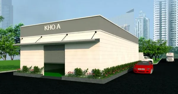 Thiết kế kho lạnh Công ty dược phẩm Shinpoong Daekwoo tại KCN Biên Hòa 2 - Đồng Nai