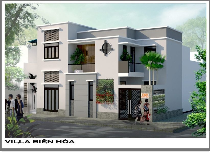 Thiết kế Villa hiện đại anh Khánh tại Tam Hiệp – Biên Hòa - Đồng Nai