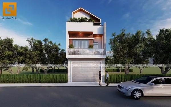 Thiết kế nhà ở kết hợp kinh doanh mặt tiền 5m tại Vĩnh Cửu, Đồng Nai