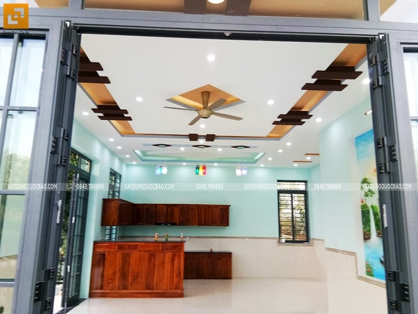 Bàn giao biệt thự mái thái 2 tầng tại vĩnh cửu - ảnh 12