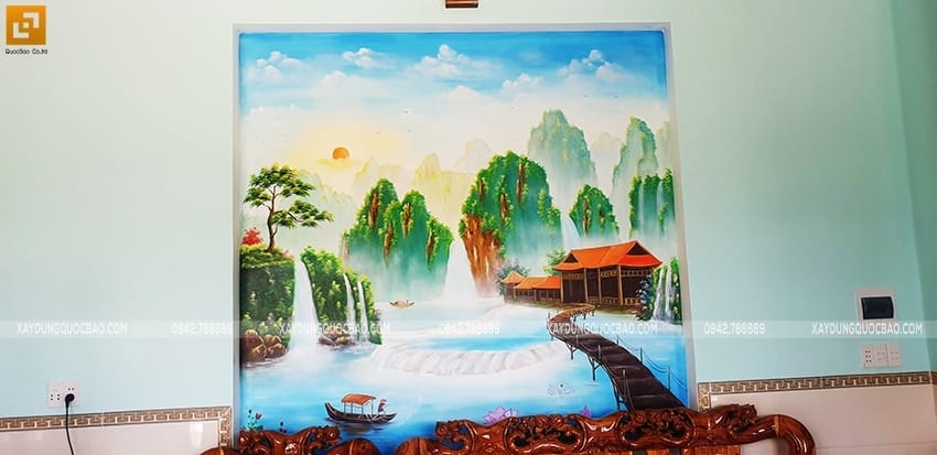 Bàn giao biệt thự mái thái 2 tầng tại vĩnh cửu - ảnh 4
