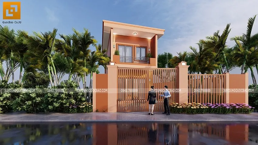Gam màu vàng đất chủ đạo đem lại cảm giác yên bình, ấm áp cho người xem