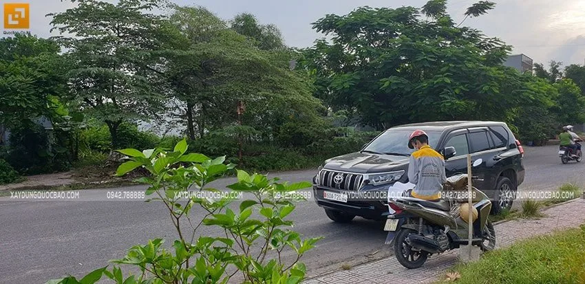 Khởi công nhà 2 tầng tại Long Thành - Ảnh 1