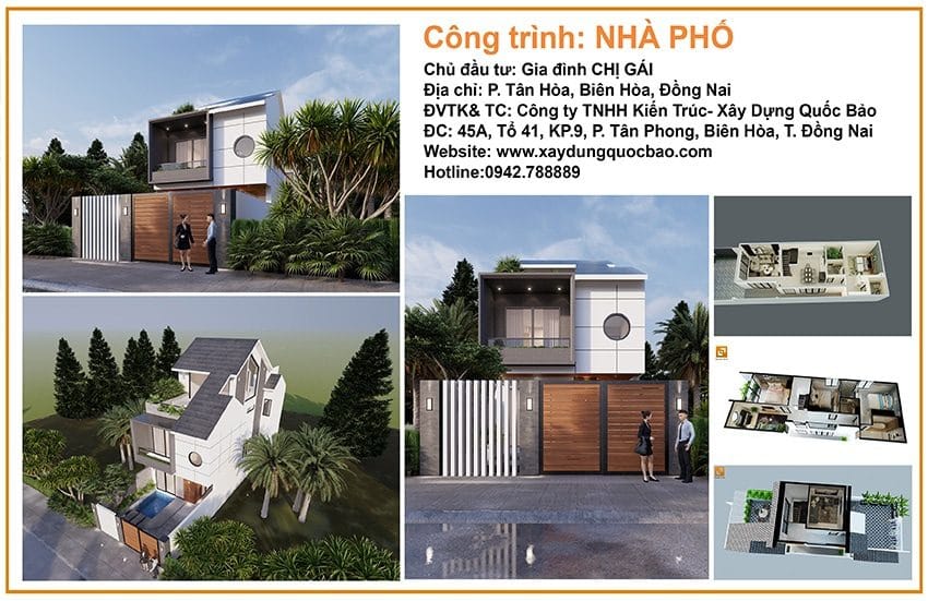 Dự Án Nhà 3 Tầng Mái Ngói Anh Khánh Chị Thủy - Np20115 1 Thi công hoàn thiện nhà mái ngói 3 tầng của anh hùng chị thủy tại biên hòa