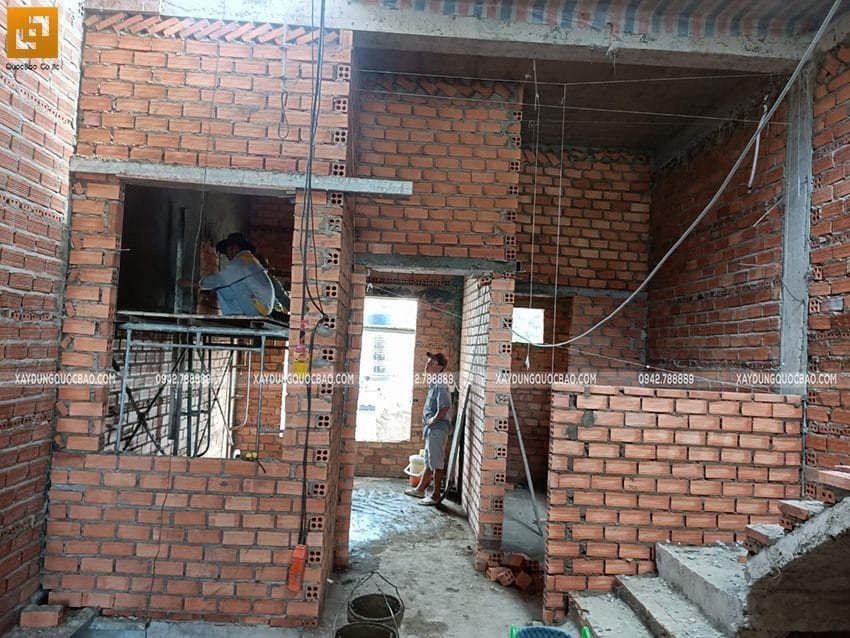Thi công phần thô nhà 3 tầng tại biên hòa - ảnh 22