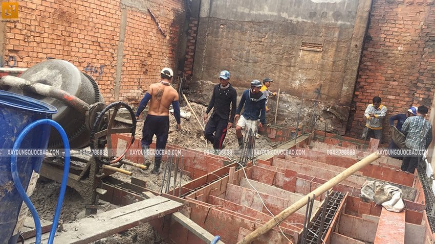 Dự Án Nhà 3 Tầng Mái Ngói Anh Khánh Chị Thủy - Np20115 29 Thi công phần móng nhà phố - ảnh 5