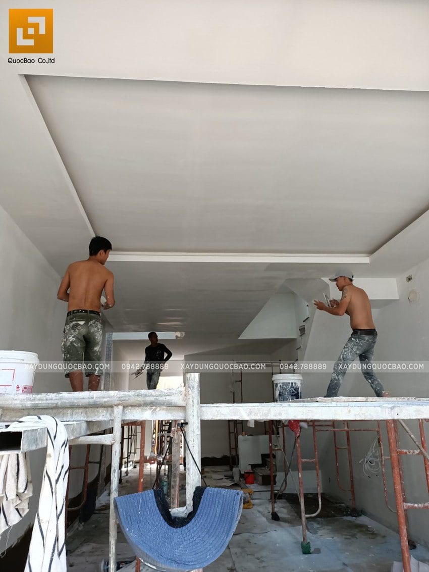 Thi công hoàn thiên nhà anh cường - ảnh 2