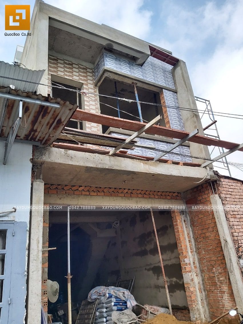 Thi công hoàn thiện nhà 3 tầng - ảnh 12