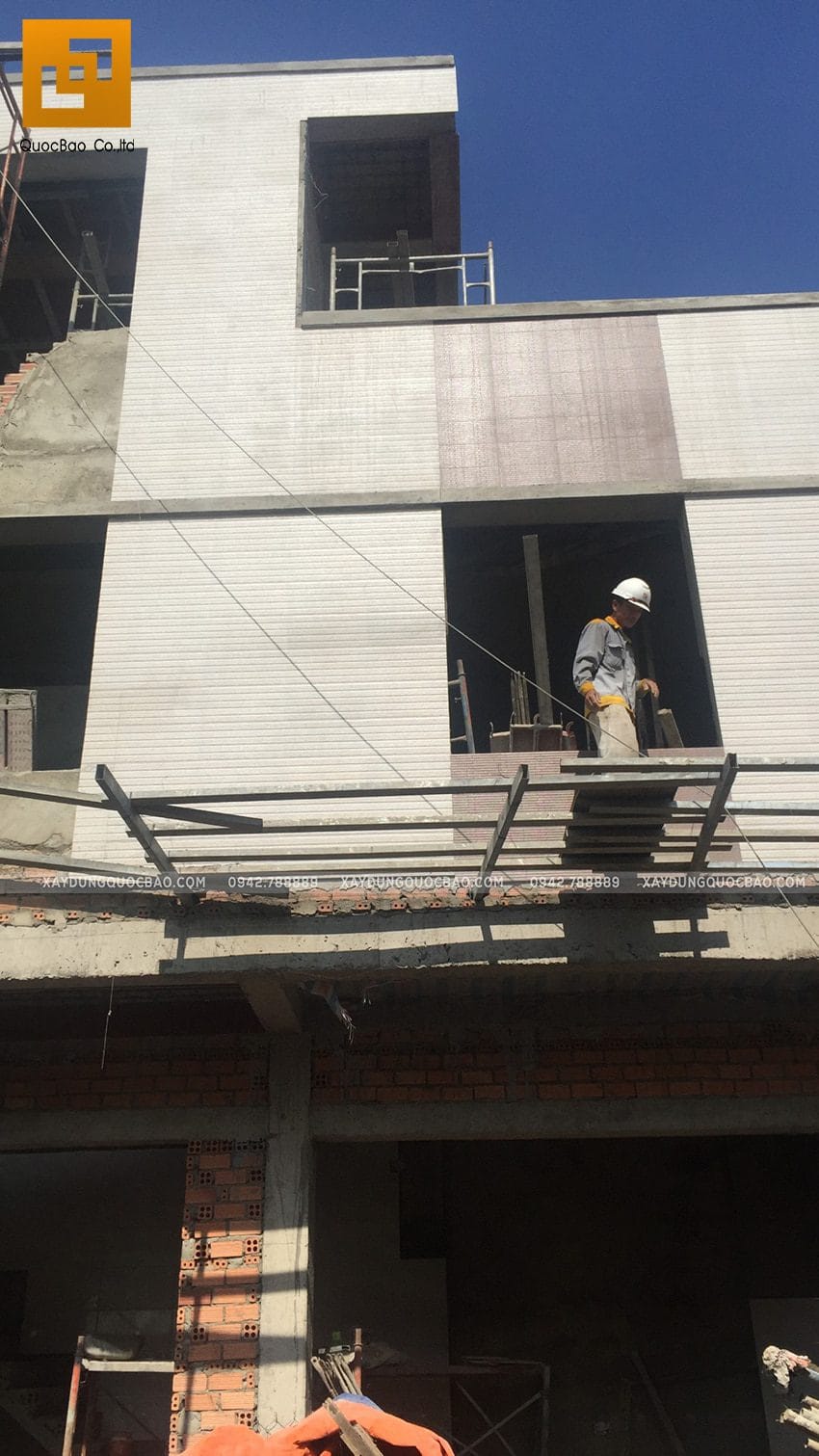 Thi công hoàn thiên nhà 3 tầng của chị dung - ảnh 4