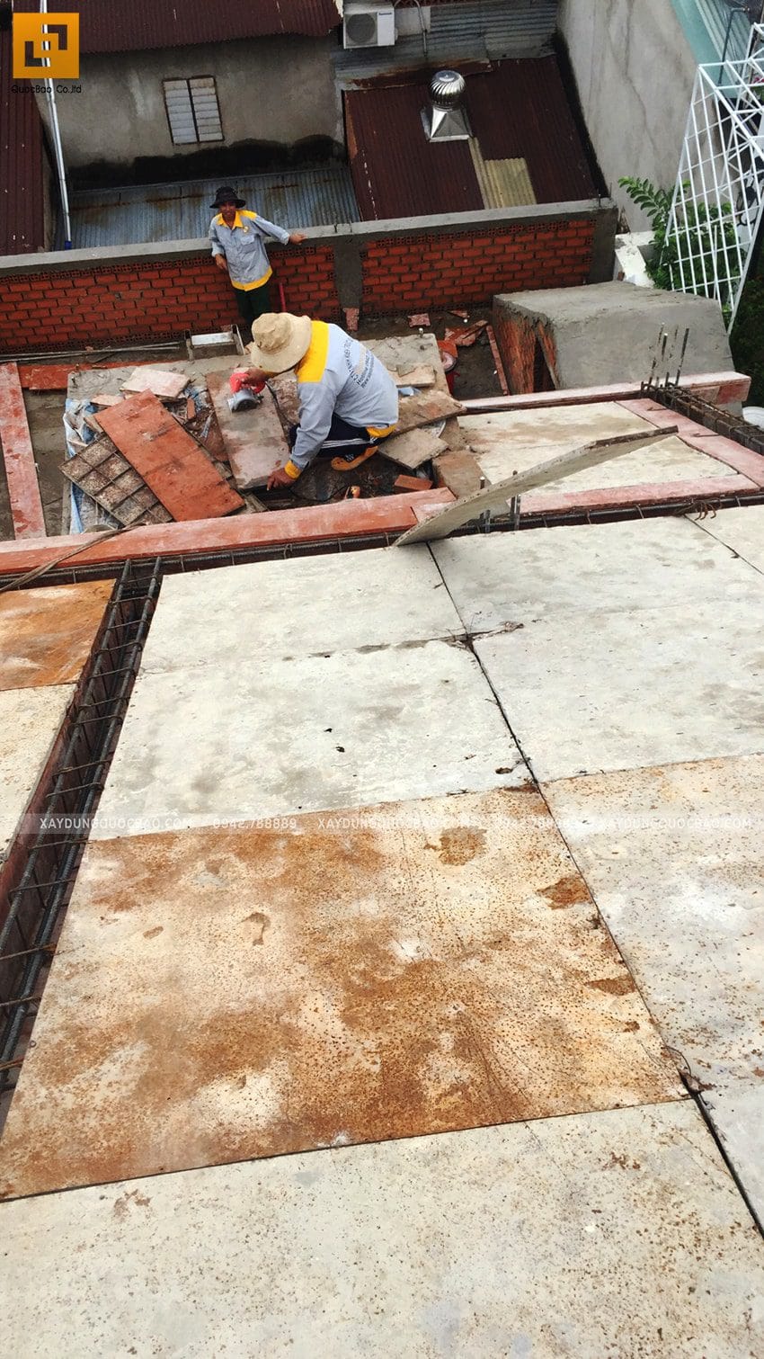 Dự Án Nhà 3 Tầng Mái Ngói Anh Khánh Chị Thủy - Np20115 47 Tiến độ thi công nhà 3 tầng tại biên hòa - ảnh 2