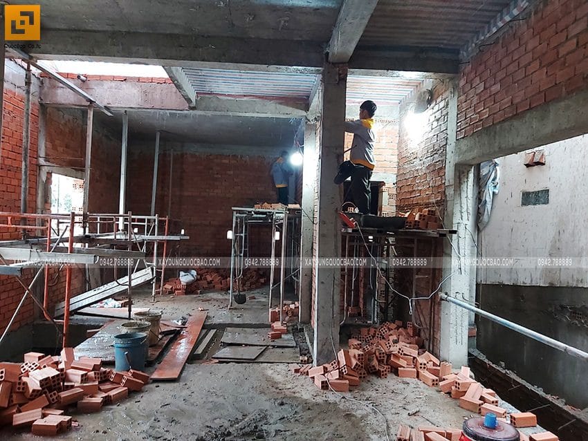 Dự Án Nhà 3 Tầng Mái Ngói Anh Khánh Chị Thủy - Np20115 50 Tiến độ thi công nhà 3 tầng tại biên hòa - ảnh 8