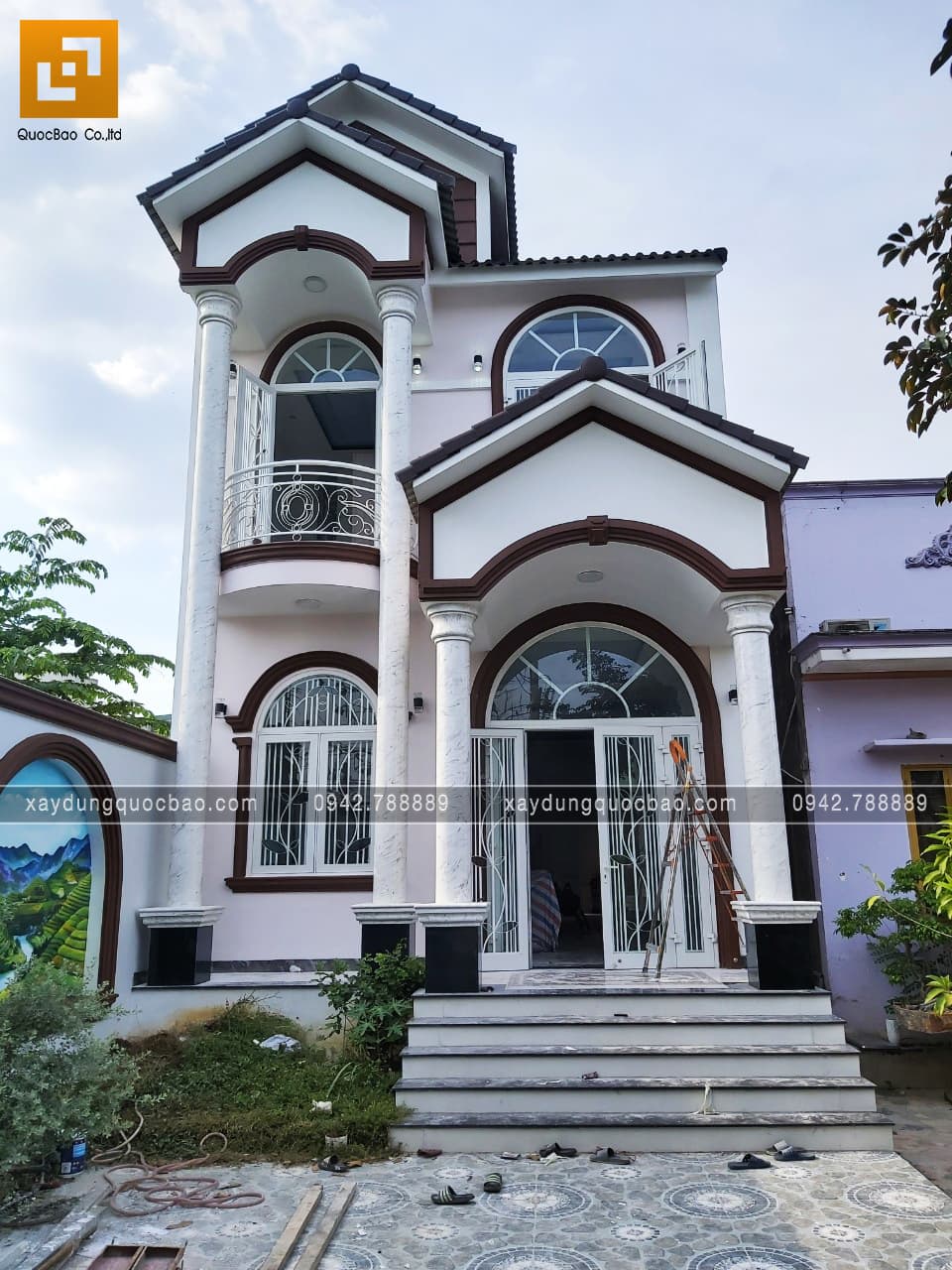 Biệt thự tân cổ điển 2 tầng đẹp tại biên hòa của anh tâm