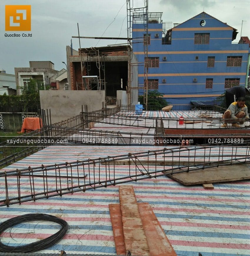 Dự Án Nhà Phố 3 Tầng Mặt Tiền 5M Chị Thủy Tại Biên Hòa – NP20119 33 Thi công phần thô lầu 1 - Ảnh 1