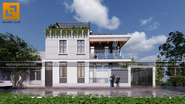 Nhà phố 3 tầng tuyệt đẹp của gia đình chị Ngân tại Biên Hòa