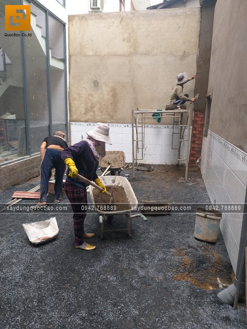 Công tác thi công ốp lát gạch - ảnh 4