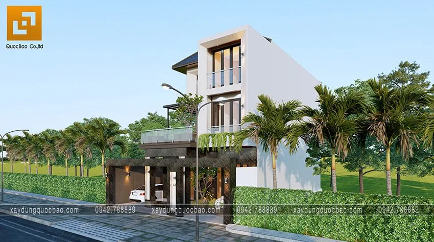 Biệt thự phố đẹp hiện đại giao thoa phong cách kiến trúc Á Âu 8 Xu hướng thiết kế nhà hiện đại sử dụng vật liệu nhôm, kính giúp ngoại thất ngôi nhà nhẹ nhàng hơn