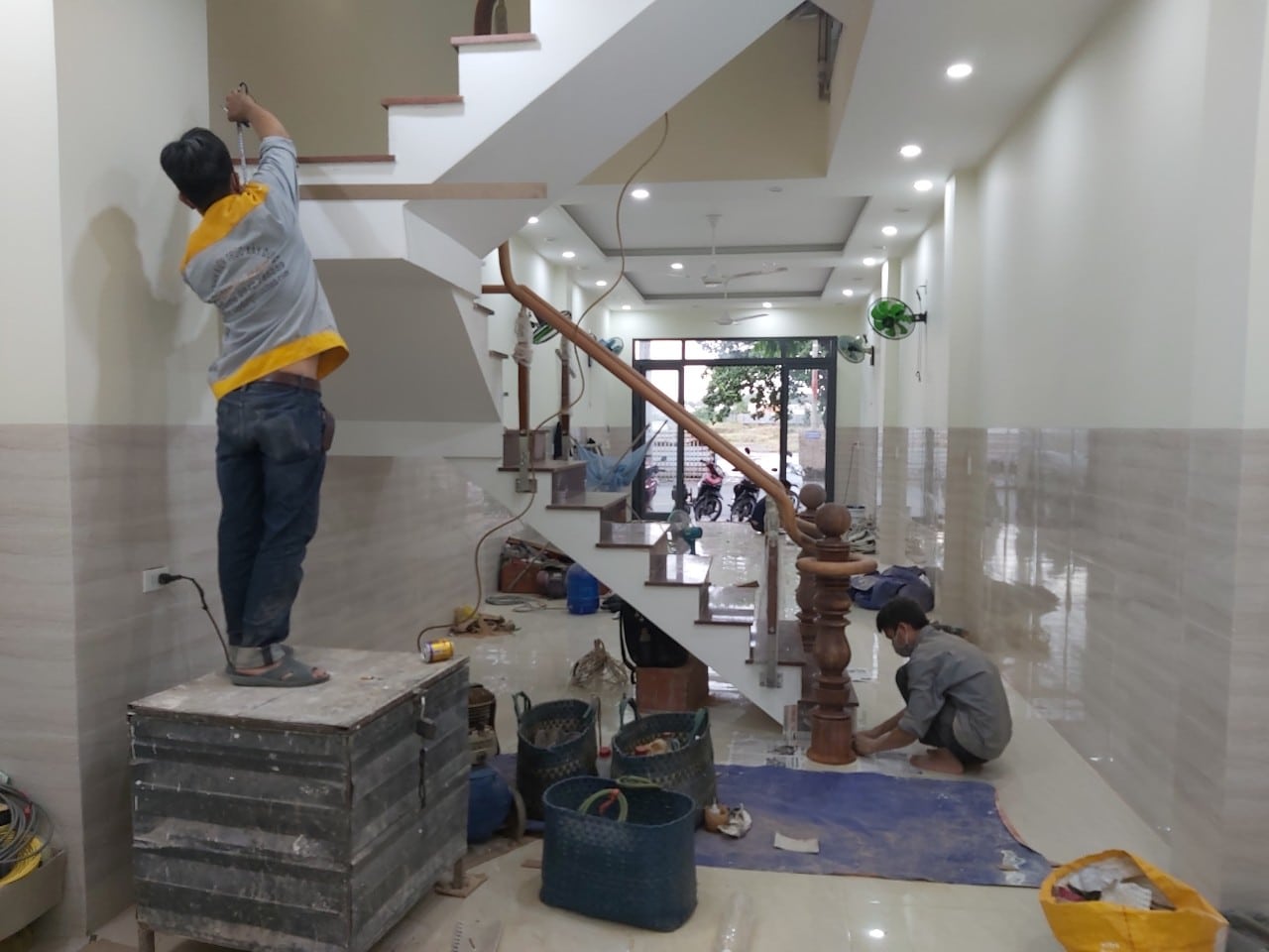 Thi công hoàn thiện nhà 3 tầng tại Bình Đa - Biên Hòa - Ảnh 11