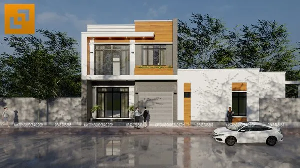 Nhà phố hiện đại 2 tầng tại Biên Hòa của gia đình anh Hiệp