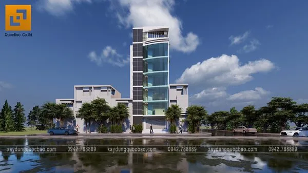 Dự án cải tạo tòa nhà văn phòng 7 tầng tại Ngã tư Vũng Tàu - Biên Hòa