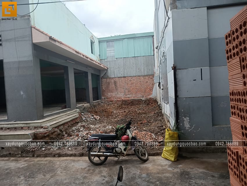Biệt Thự 2 Tầng Mái Bằng Hiện Đại Gia Đình Anh Mạnh Tại Hố Nai 43 Hình ảnh thi công biệt thự 2 tầng. Ảnh 5