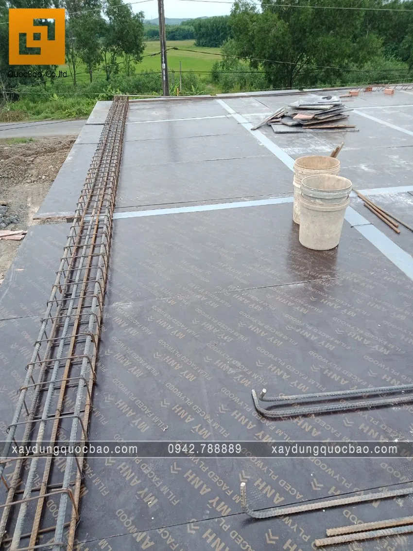 Hình ảnh thi công phần móng quán cà phê sân vườn. Ảnh 48