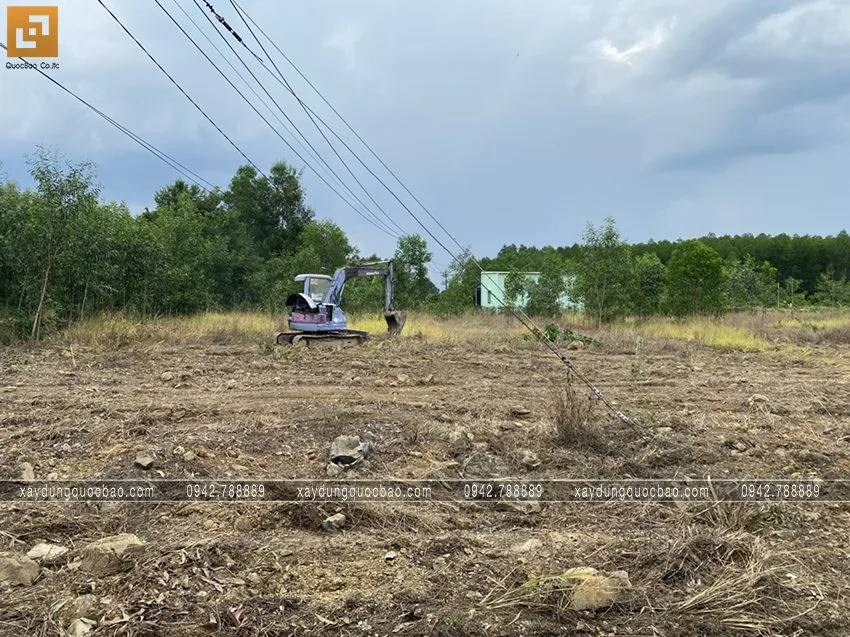 Khởi công dự án cà phê sân vườn gia đình anh Khang. Ảnh 3