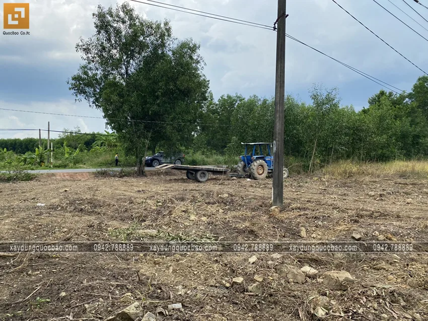 Khởi công dự án cà phê sân vườn gia đình anh Khang. Ảnh 4