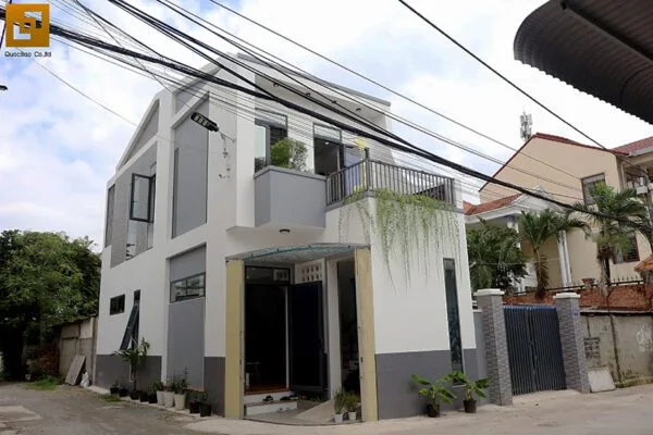 Bàn giao nhà 2 tầng gia đình anh Vũ