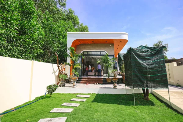 Bàn giao nhà vườn hiện đại gia đình anh Tân