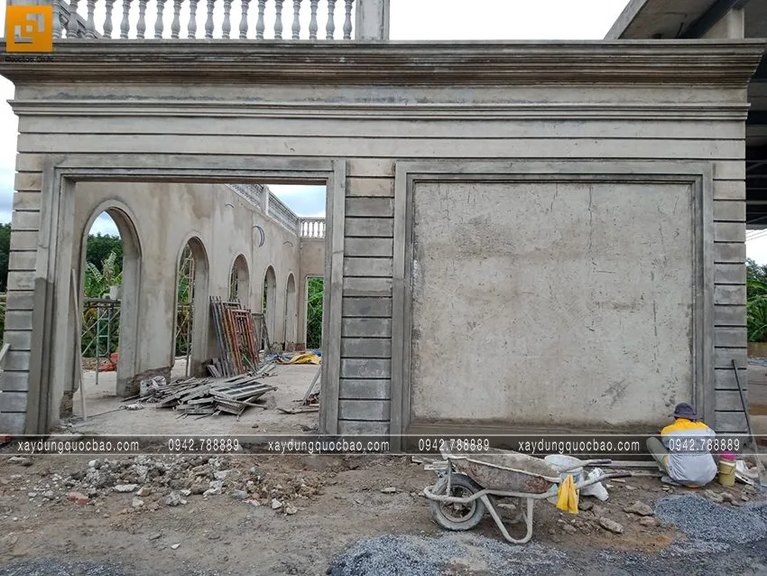 Thi công phần hoàn thiện quán cà phê Khang Coffee. Ảnh 11