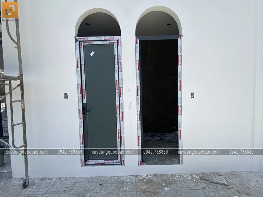 Thi công phần hoàn thiện quán cà phê Khang Coffee. Ảnh 35