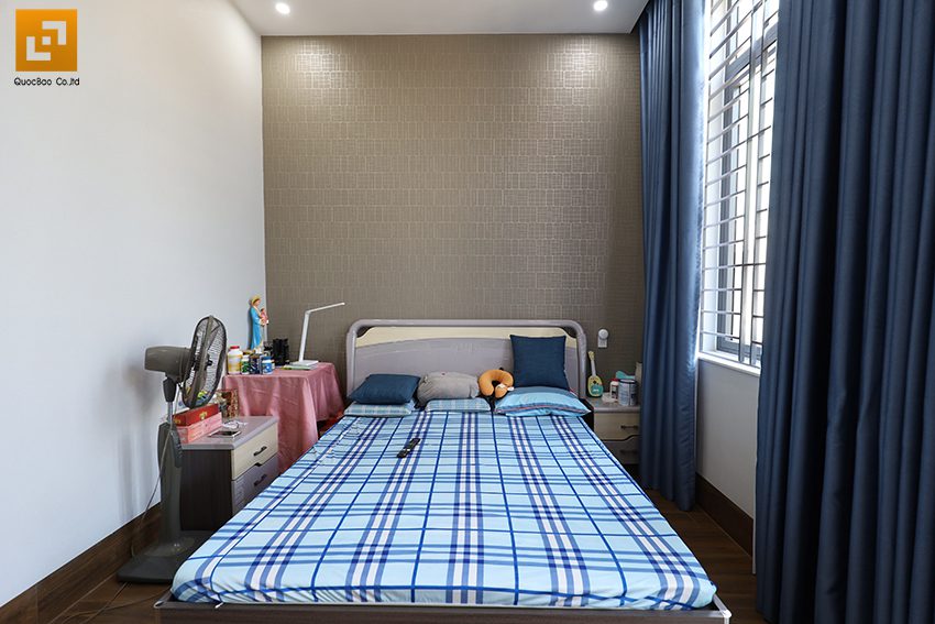 Thiết kế phòng ngủ đơn giản phù hợp với người lớn tuổi