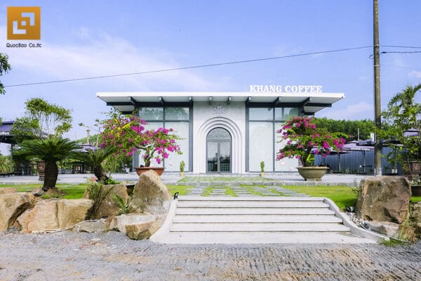 Năng Lực Thi Công 138 Thực tế công trình cà phê sân vườn tại Bình Dương - Ảnh 1