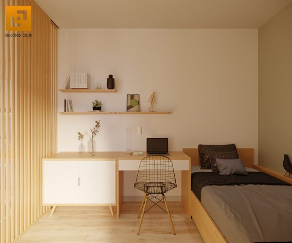 Phòng ngủ tối giản hiện đại