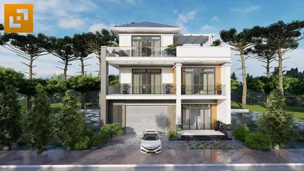 Tone màu trắng nổi bật với sắc vàng trung tính kết hợp làm tăng thêm sự mạnh mẽ, cá tính