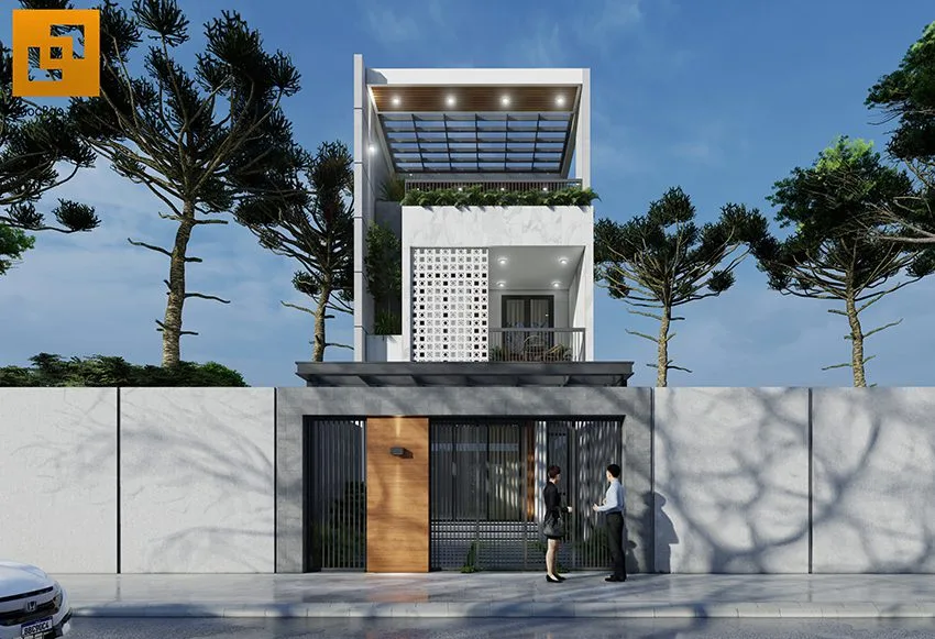 Thiết kế nhà 3 tầng hiện đại đẹp