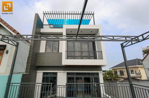 Năng Lực Thi Công 153 Mặt tiền nhà phố 3 tầng