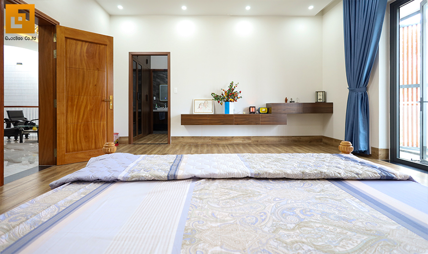 Phong cách thiết kế phòng ngủ tối giản đem lại sự thoải mái, nâng cao chất lượng giấc ngủ cho gia chủ