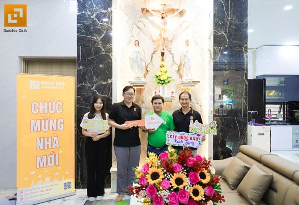 Hoàn thiện biệt thự phố 4 tầng - Ảnh 1