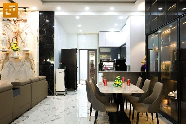 Năng Lực Thi Công 127 Hoàn thiện biệt thự phố 4 tầng - Ảnh 4
