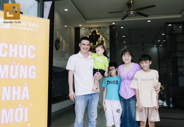 Hình ảnh thực tế nhà phố hiện đại 3 tầng - Ảnh 1