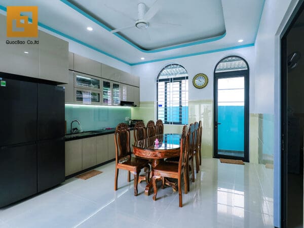 Năng Lực Thi Công 114 Vẻ đẹp độc đáo của nhà phố hiện đại 2 tầng - Ảnh 6