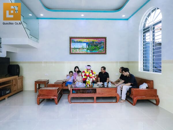 Năng Lực Thi Công 113 Vẻ đẹp độc đáo của nhà phố hiện đại 2 tầng - Ảnh 4