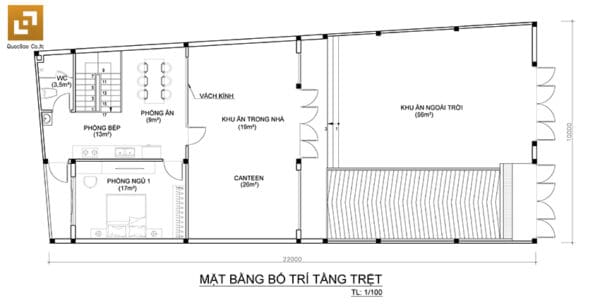 Năng Lực Thi Công 133 Bố trí công năng sử dụng của mẫu nhà cấp 4 hiện đại