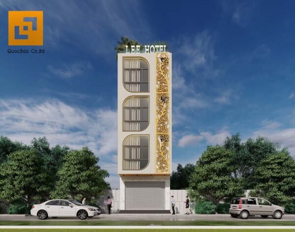 Năng Lực Thi Công 145 mau thiet ke khach san phong cach hien dai day cuon hut