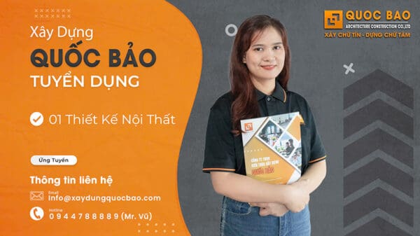 TUYỂN DỤNG NHÂN VIÊN THIẾT KẾ NỘI THẤT TẠI LONG THÀNH 1 Tuyển dụng nhân viên thiết kế nội thất