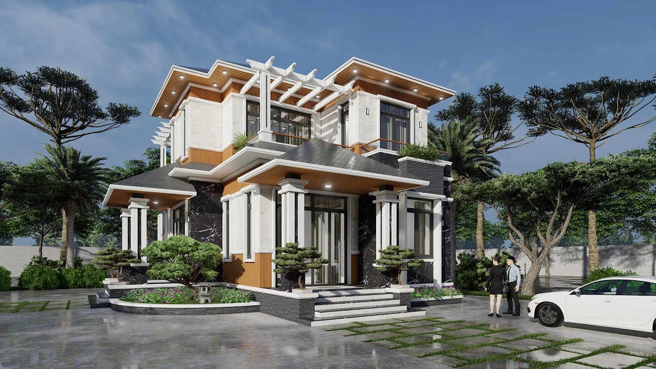 Khám Phá Những Mẫu Biệt Thự Tại Trảng Bom, Đồng Nai: Sang Trọng, Tiện Nghi 2026 9 choang ngop truoc ve dep thiet k